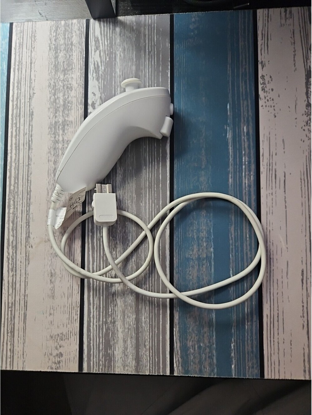 Nintendo Wii ANWGNW Wired Nunchuk Controller - White